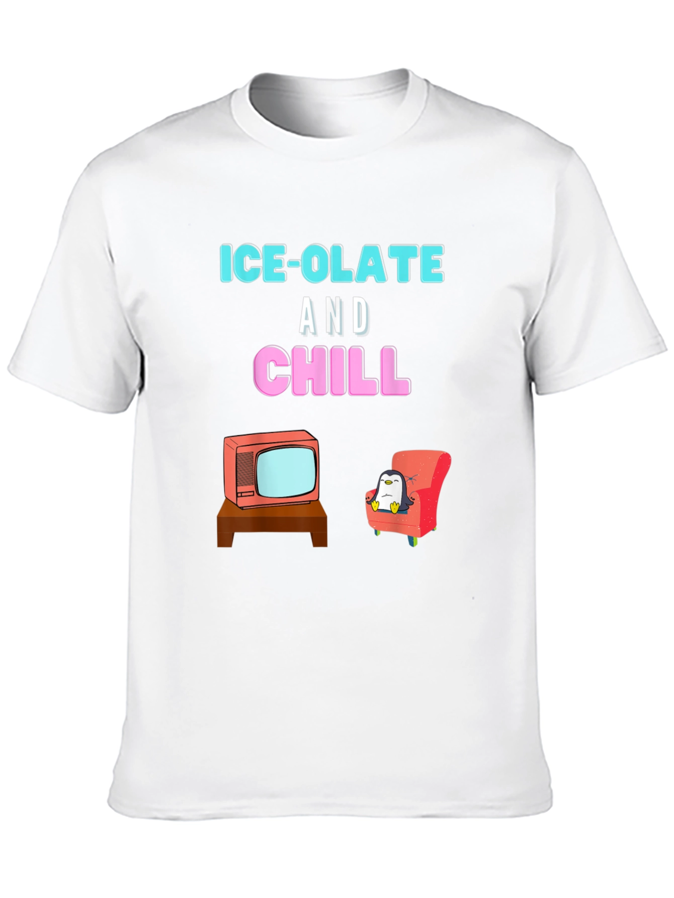 Ice-Olate and Chill Black T-Shirt