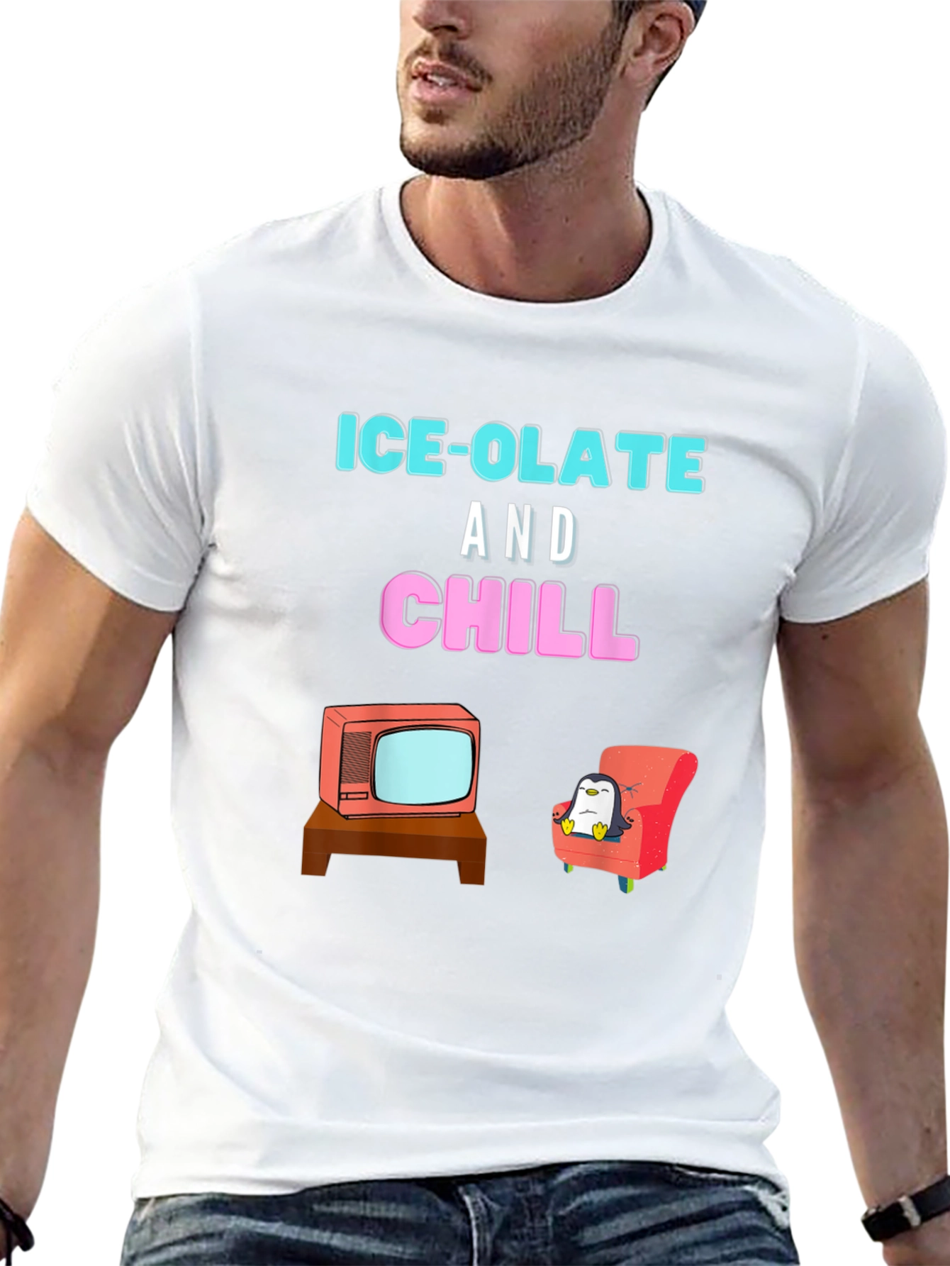 Ice-Olate and Chill Black T-Shirt