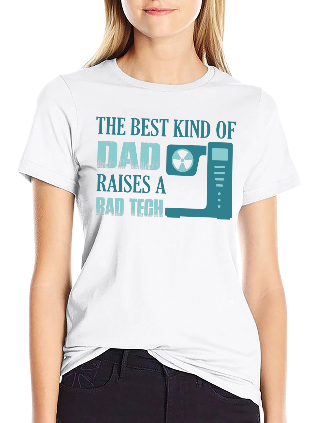 Best Dad Raises a Rad Tech T-Shirt