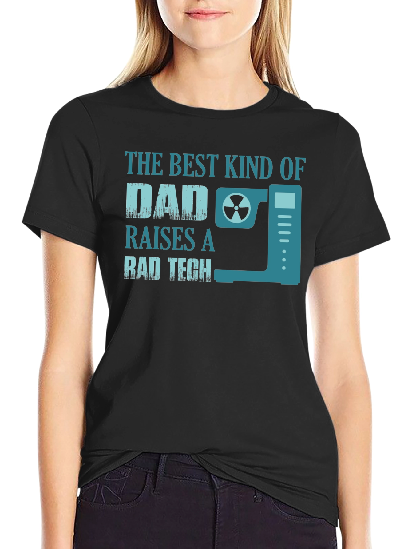 Best Dad Raises a Rad Tech T-Shirt