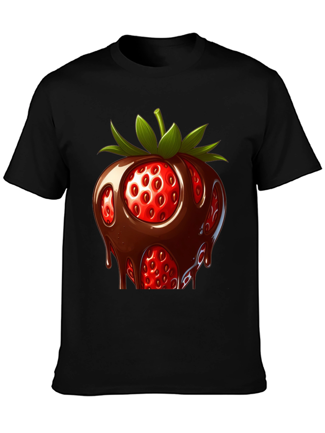 Chocolate Strawberry T-Shirt - Sweet Treat Design
