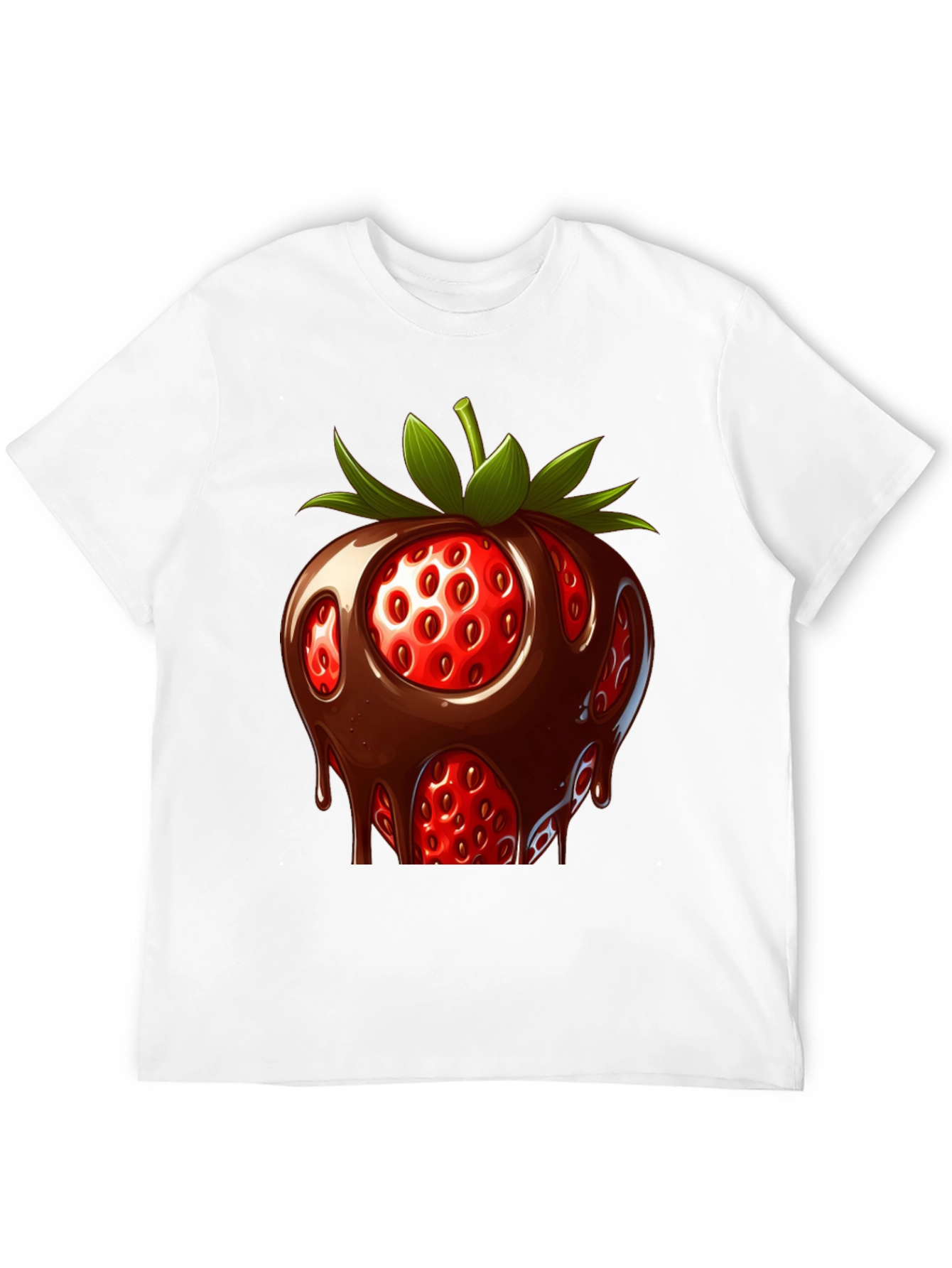 Chocolate Strawberry T-Shirt - Sweet Treat Design