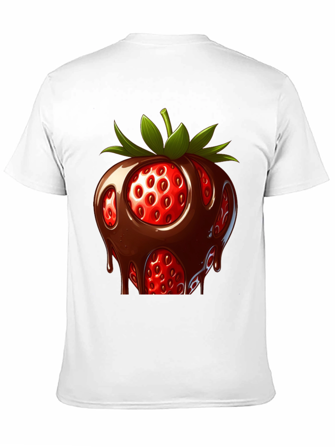 Chocolate Strawberry T-Shirt - Sweet Treat Design