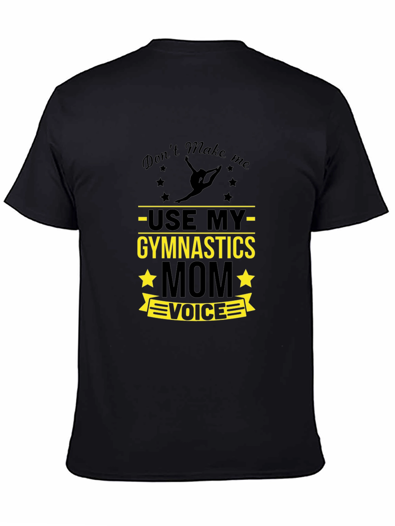 Gymnastics Mom Voice T-Shirt - Funny Gymnast Tee