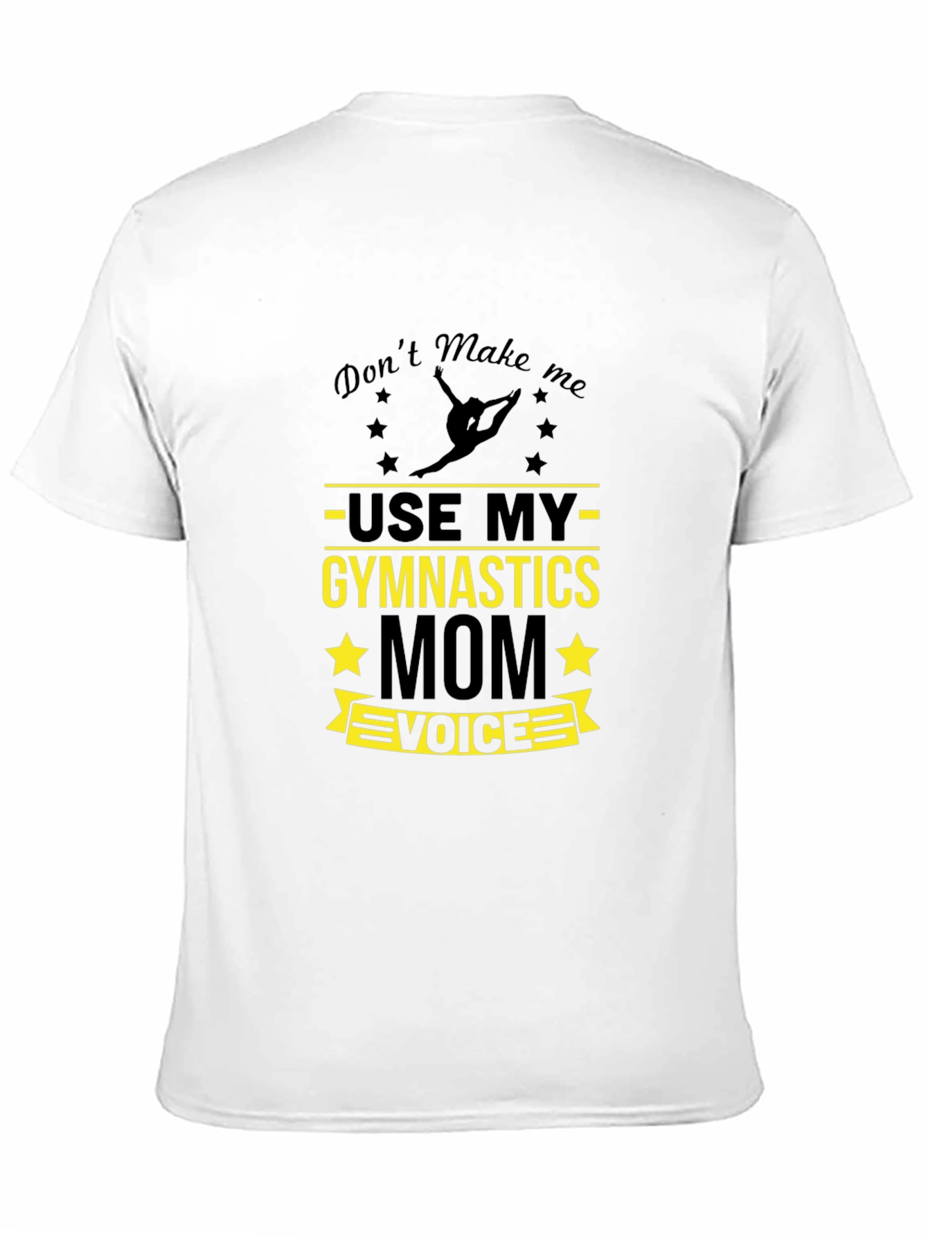 Gymnastics Mom Voice T-Shirt - Funny Gymnast Tee