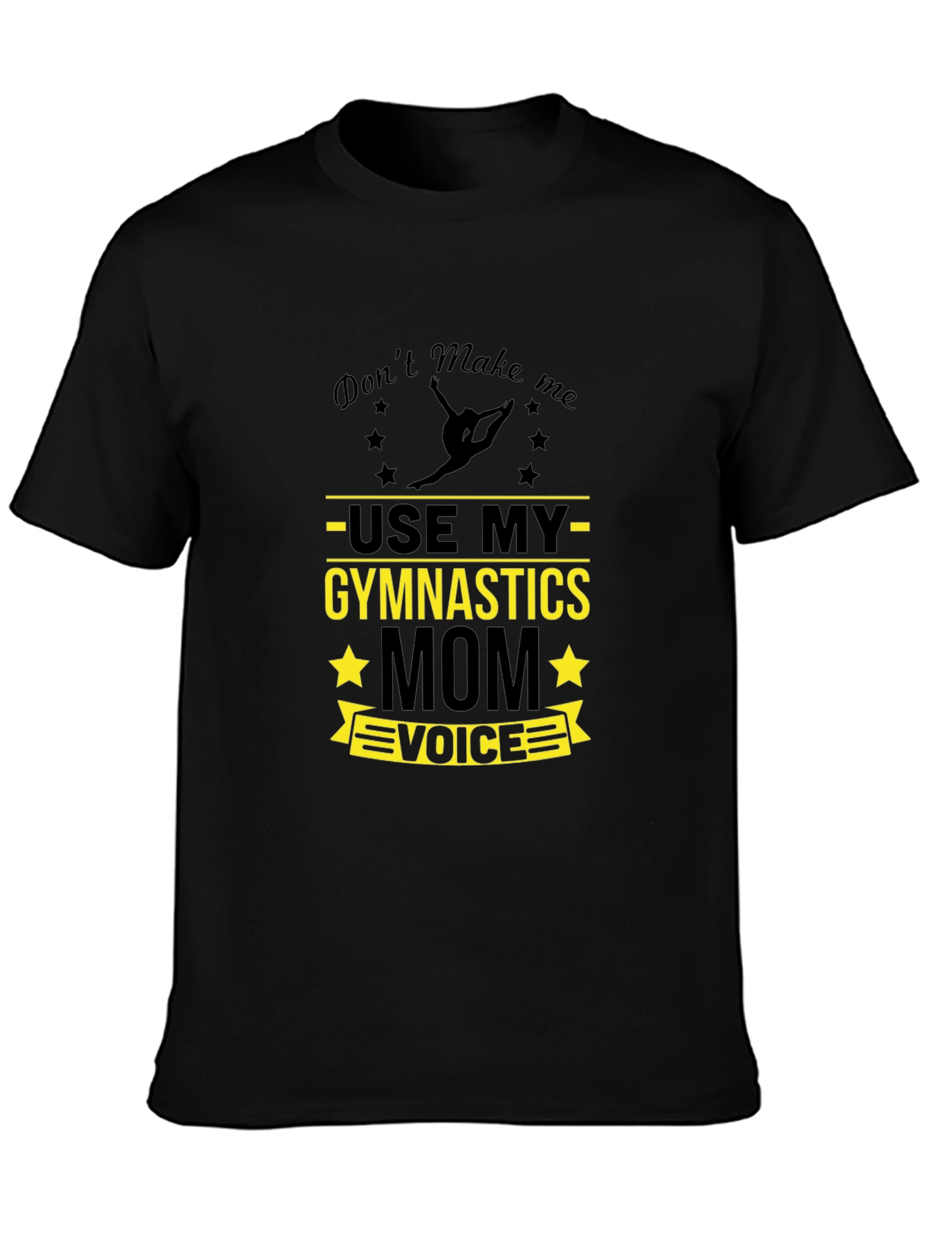 Gymnastics Mom Voice T-Shirt - Funny Gymnast Tee