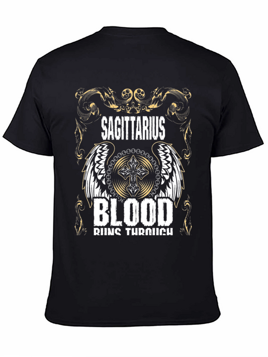 Sagittarius Blood T-Shirt - Zodiac Sign