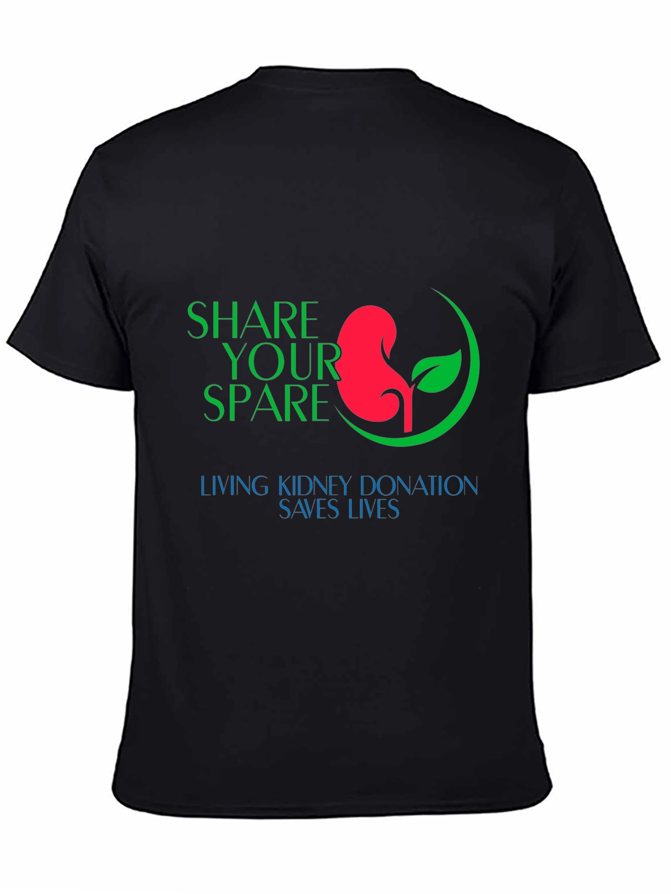 Share Your Spare T-Shirt - Kidney Donation Awareness