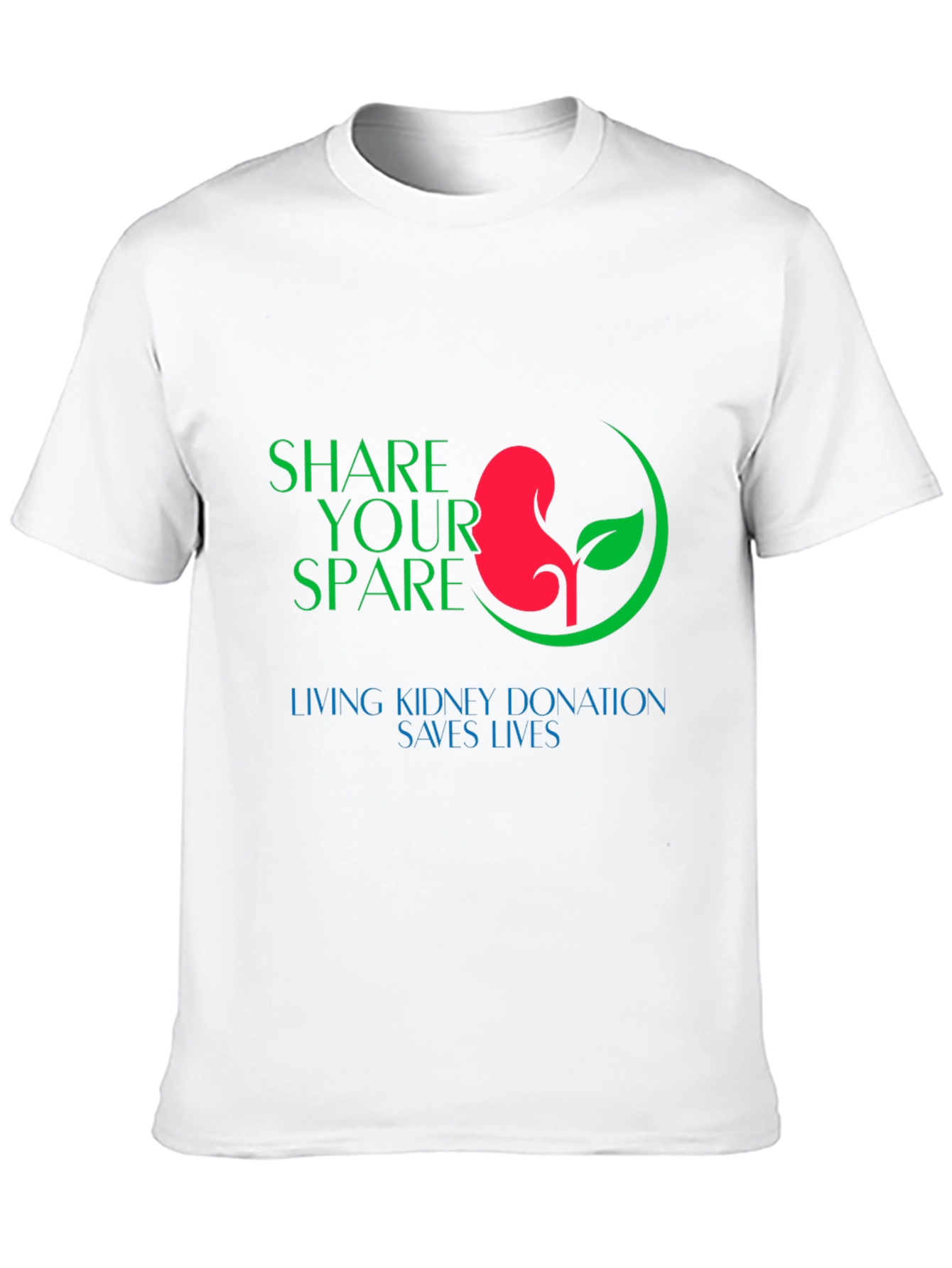 Share Your Spare T-Shirt - Kidney Donation Awareness