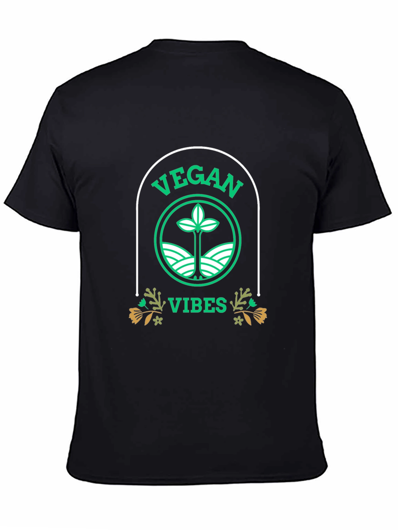 Vegan Vibes T-Shirt - Eco-Friendly Lifestyle