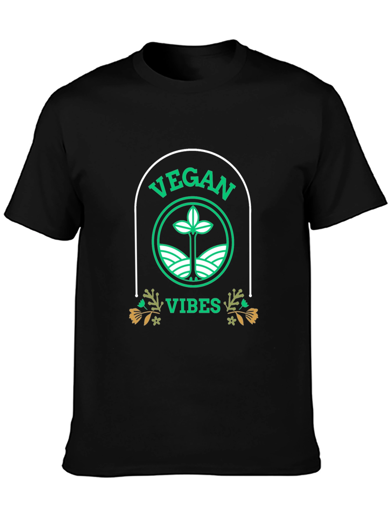 Vegan Vibes T-Shirt - Eco-Friendly Lifestyle