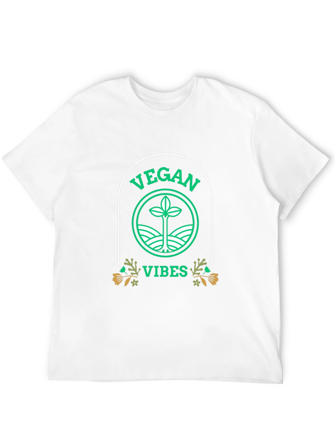 Vegan Vibes T-Shirt - Eco-Friendly Lifestyle