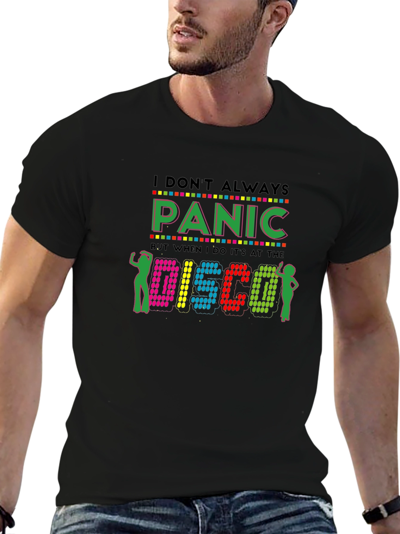 Panic! At The Disco Black Graphic T-Shirt