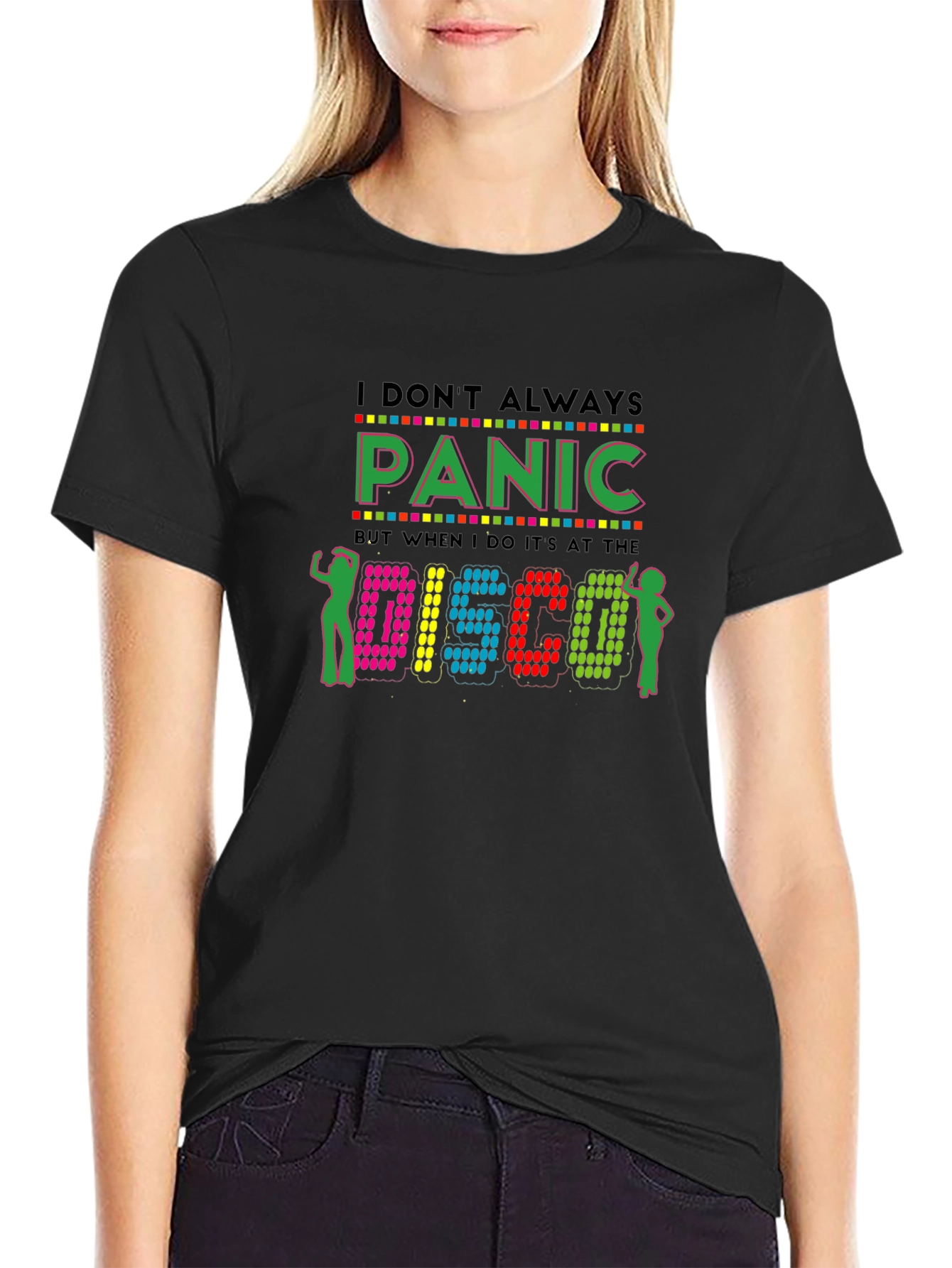 Panic! At The Disco Black Graphic T-Shirt