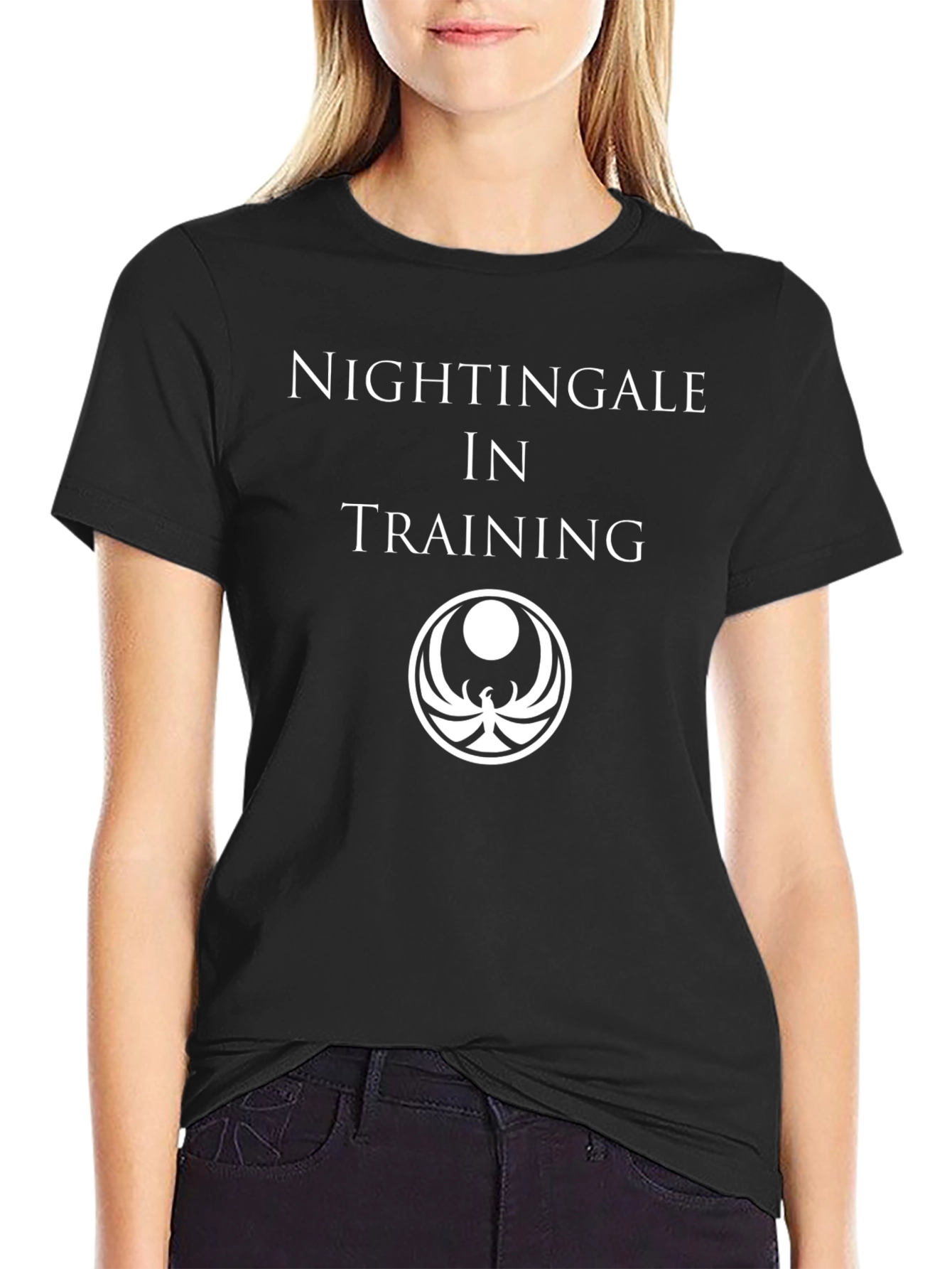 Nightingale in Training Graphic T-Shirt