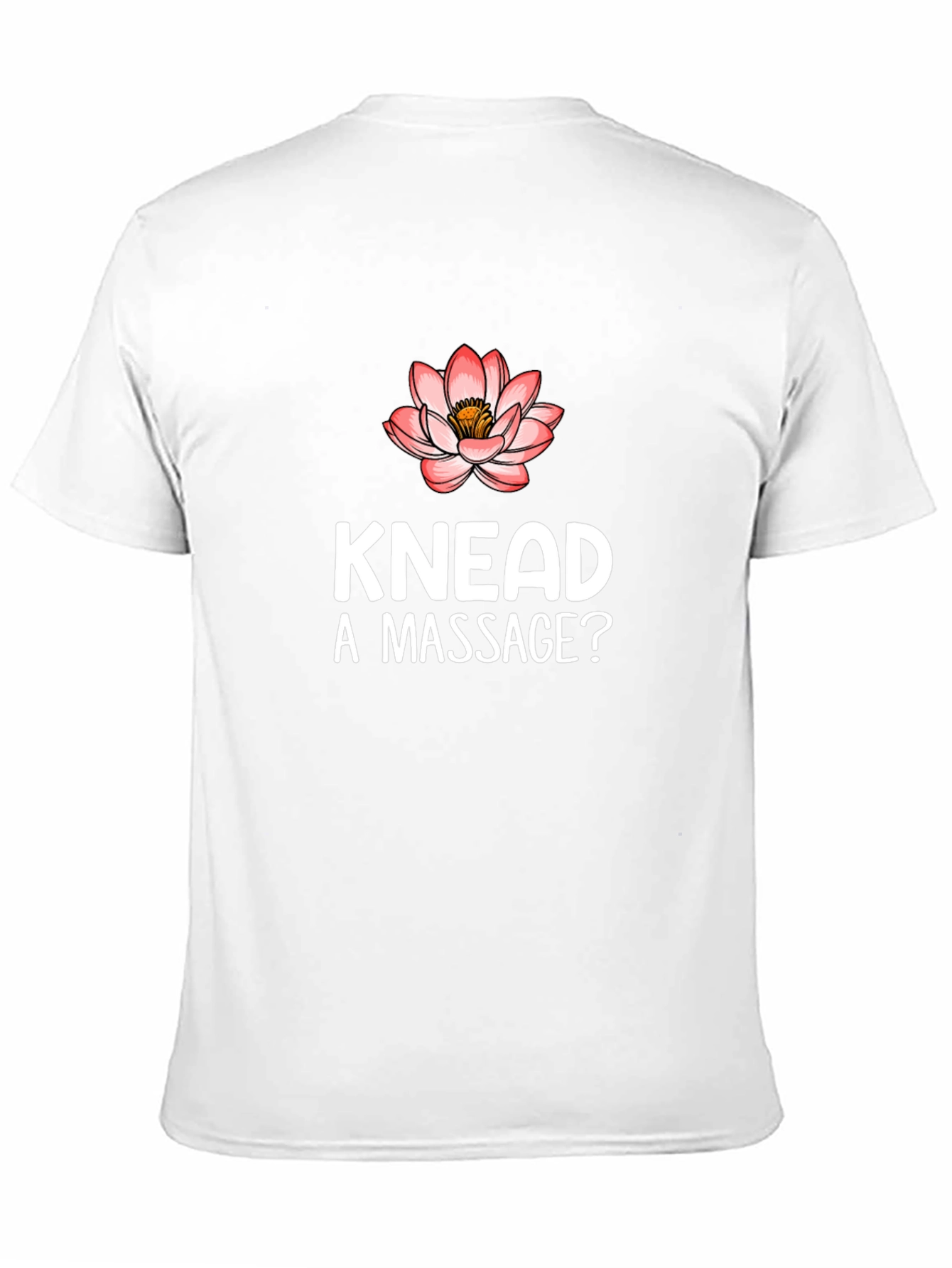 Knead a Massage? Funny Black Graphic Tee