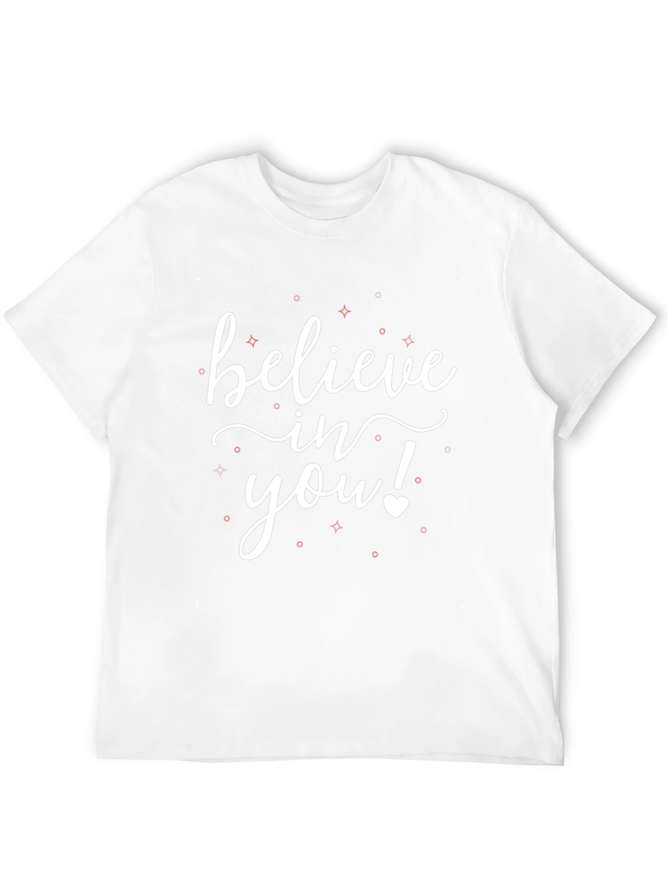 Believe In You Black Graphic Tee