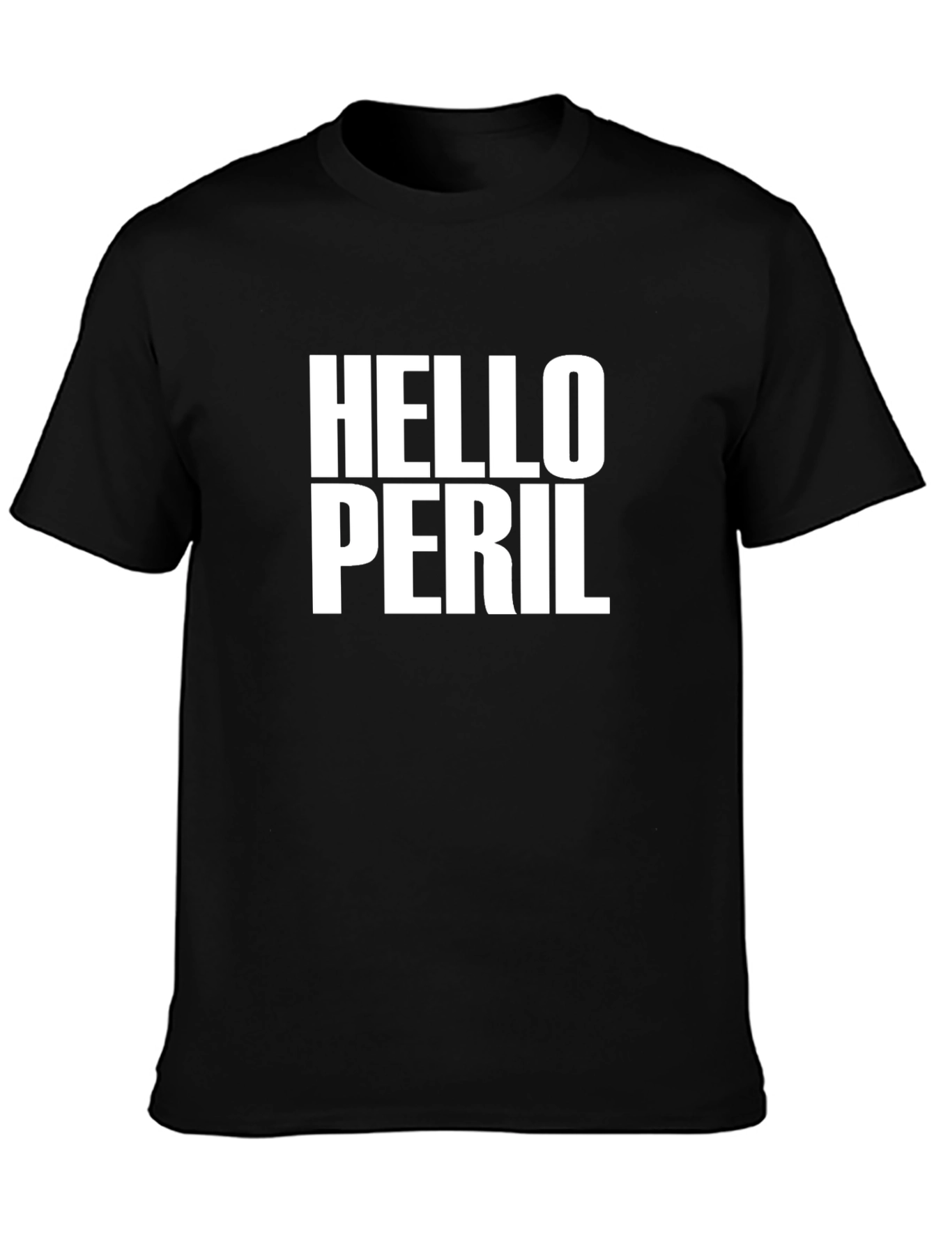 Hello Peril Black T-Shirt