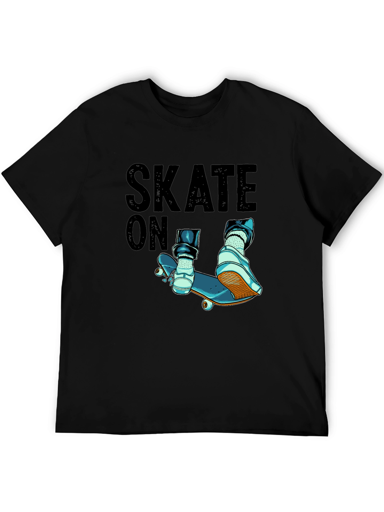 Skate On T-Shirt - Stylish Skateboard Design