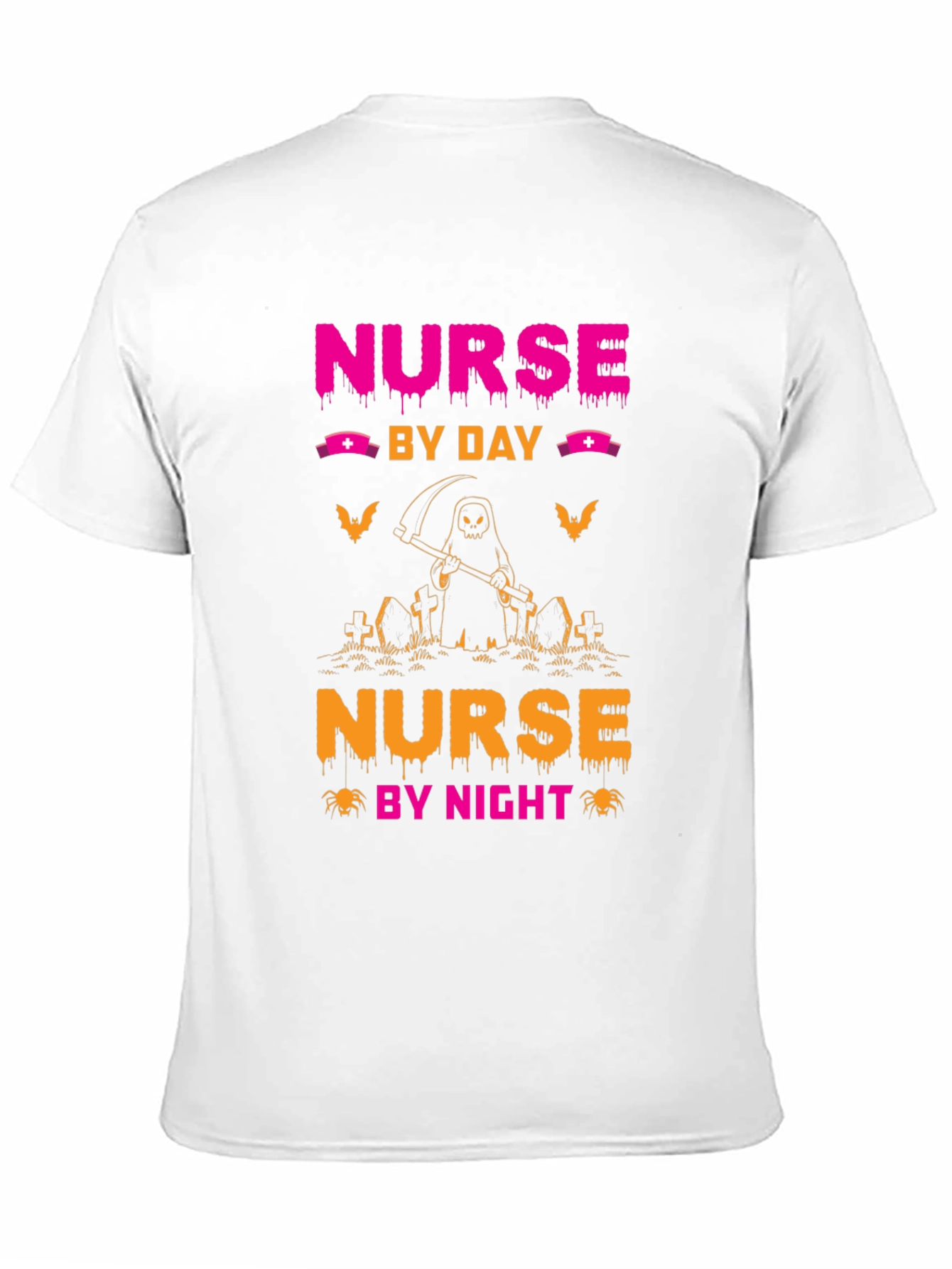 Nurse by Day Nurse by Night Halloween T-Shirt