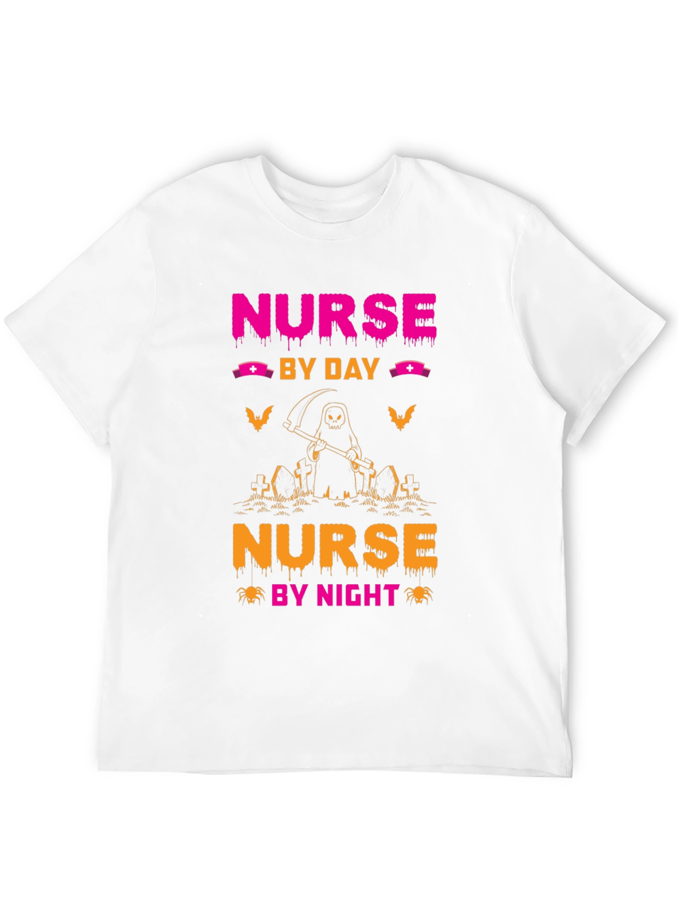 Nurse by Day Nurse by Night Halloween T-Shirt