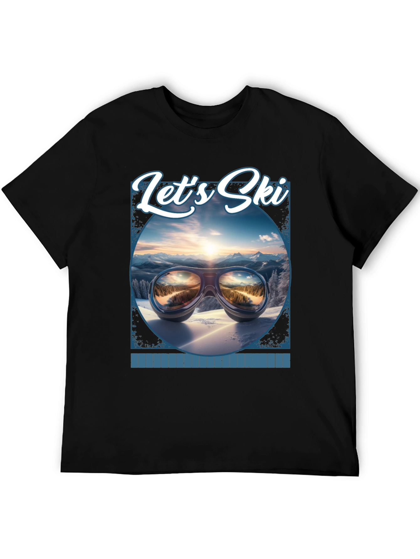Lets Ski Graphic Tee