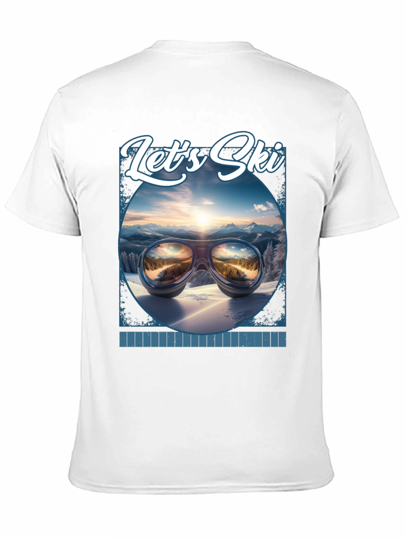 Lets Ski Graphic Tee