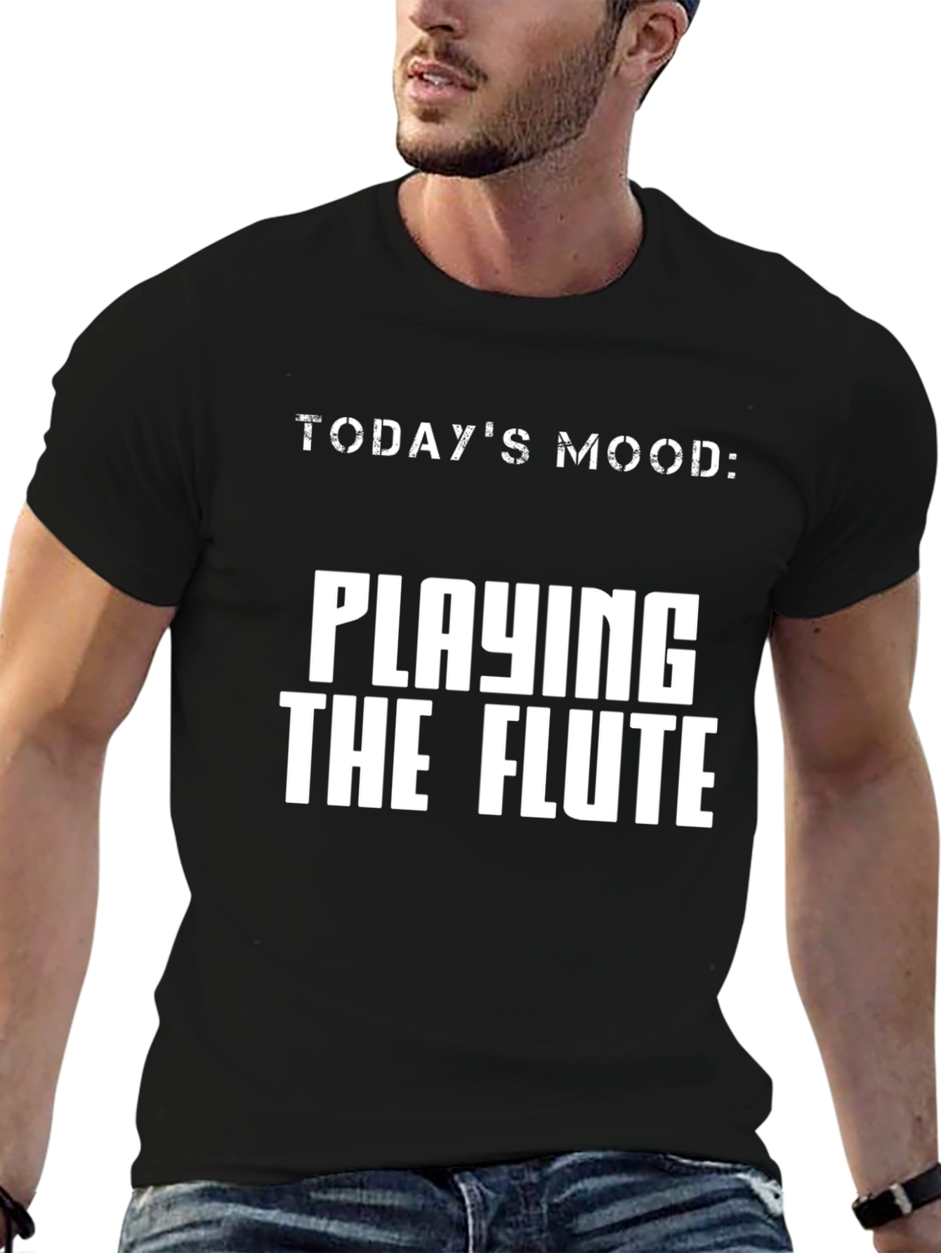 Todays Mood: Playing the Flute T-Shirt