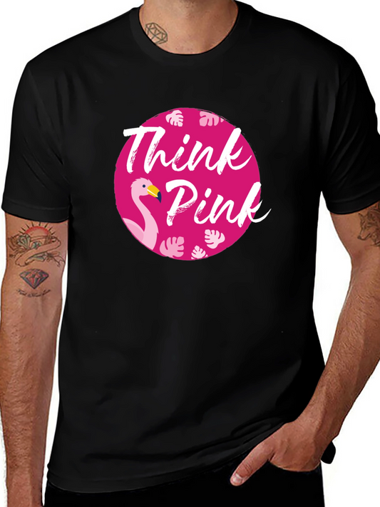 Think Pink Flamingo T-Shirt
