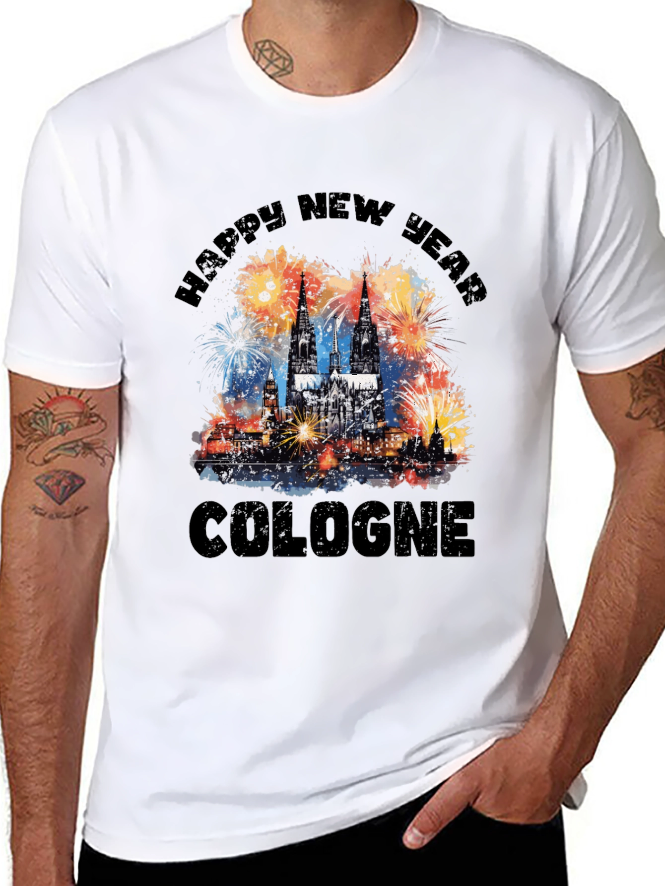 Happy New Year Cologne T-Shirt