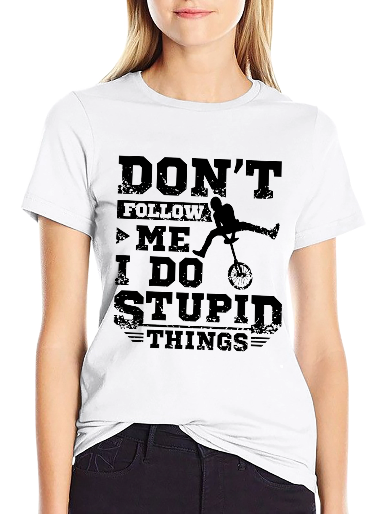 Dont Follow Me Funny Graphic T-Shirt