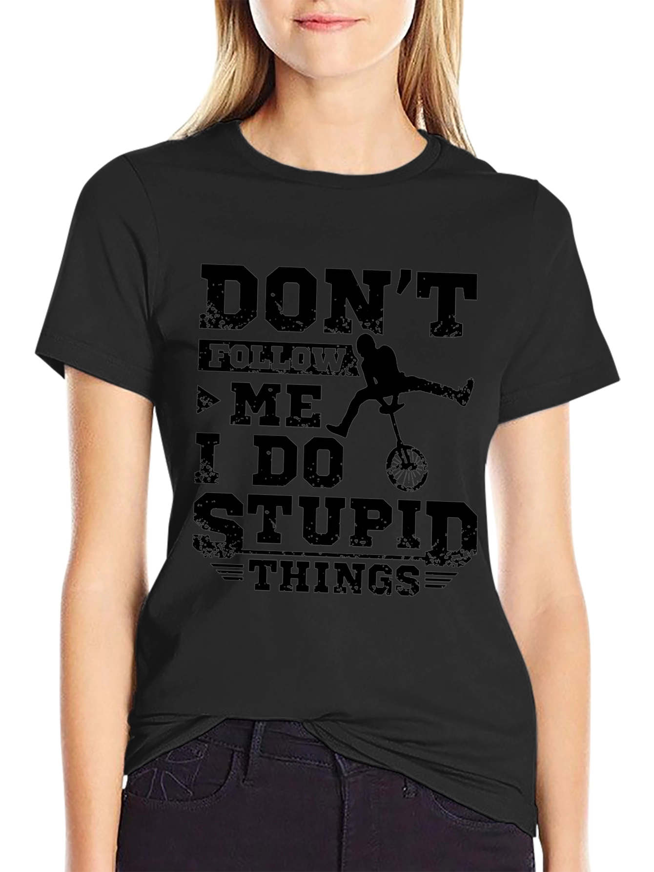 Dont Follow Me Funny Graphic T-Shirt