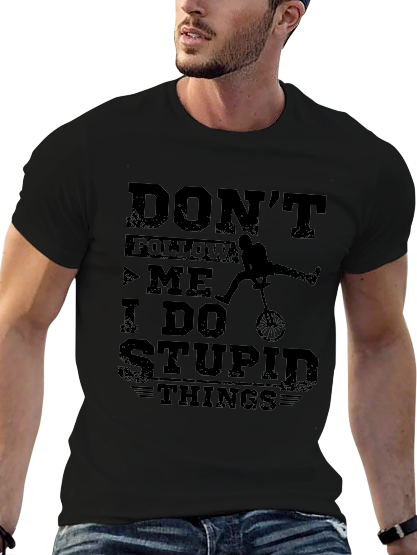 Dont Follow Me Funny Graphic T-Shirt