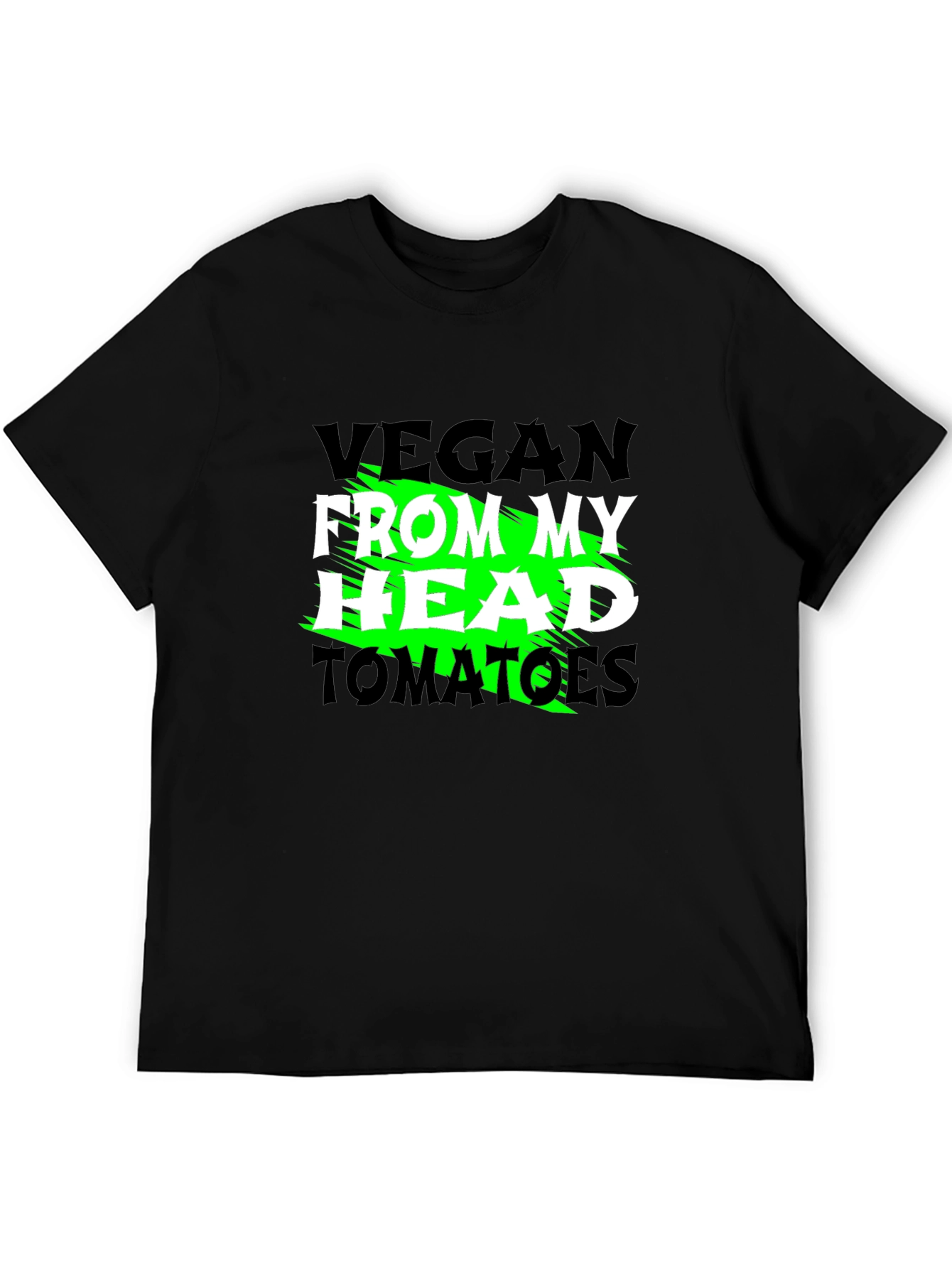 Vegan From My Head Tomatoes Graphic Tee