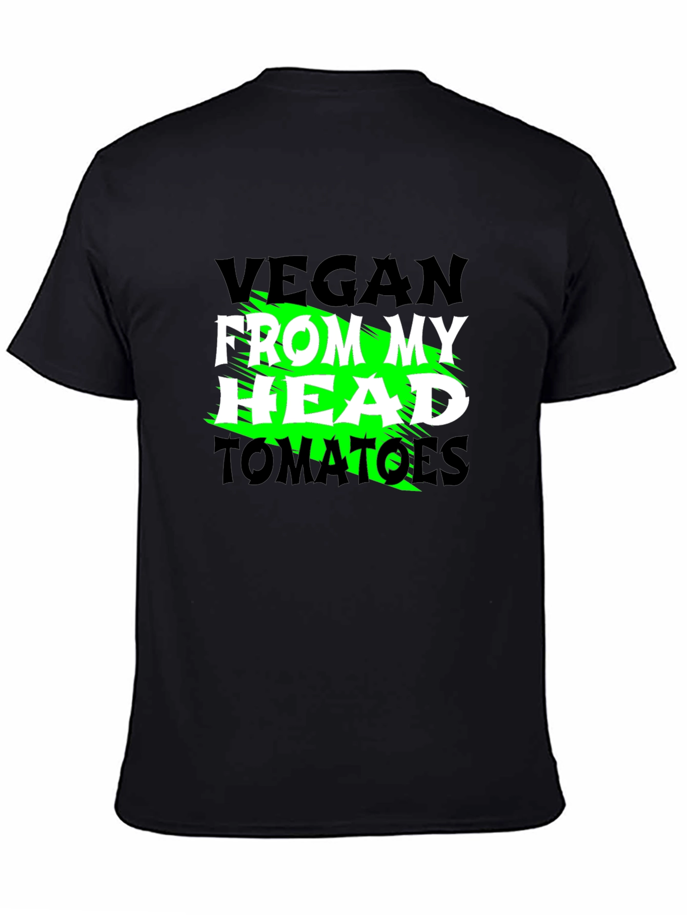 Vegan From My Head Tomatoes Graphic Tee