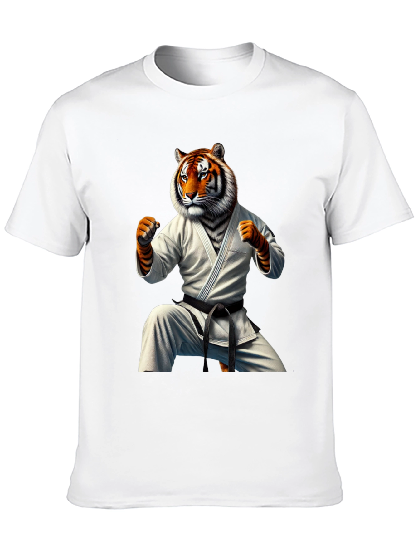 Tiger Karate Black T-Shirt