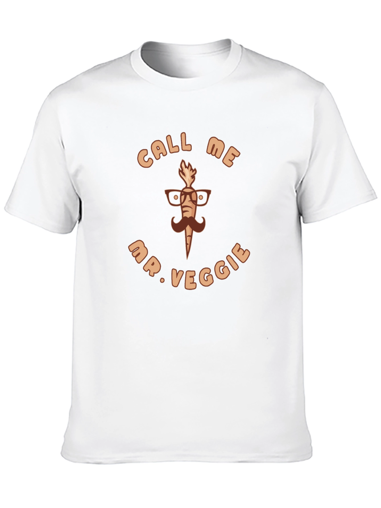Mr. Veggie T-Shirt - Funny Carrot Design