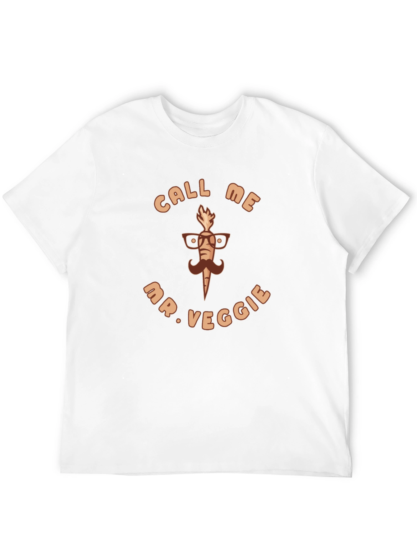 Mr. Veggie T-Shirt - Funny Carrot Design