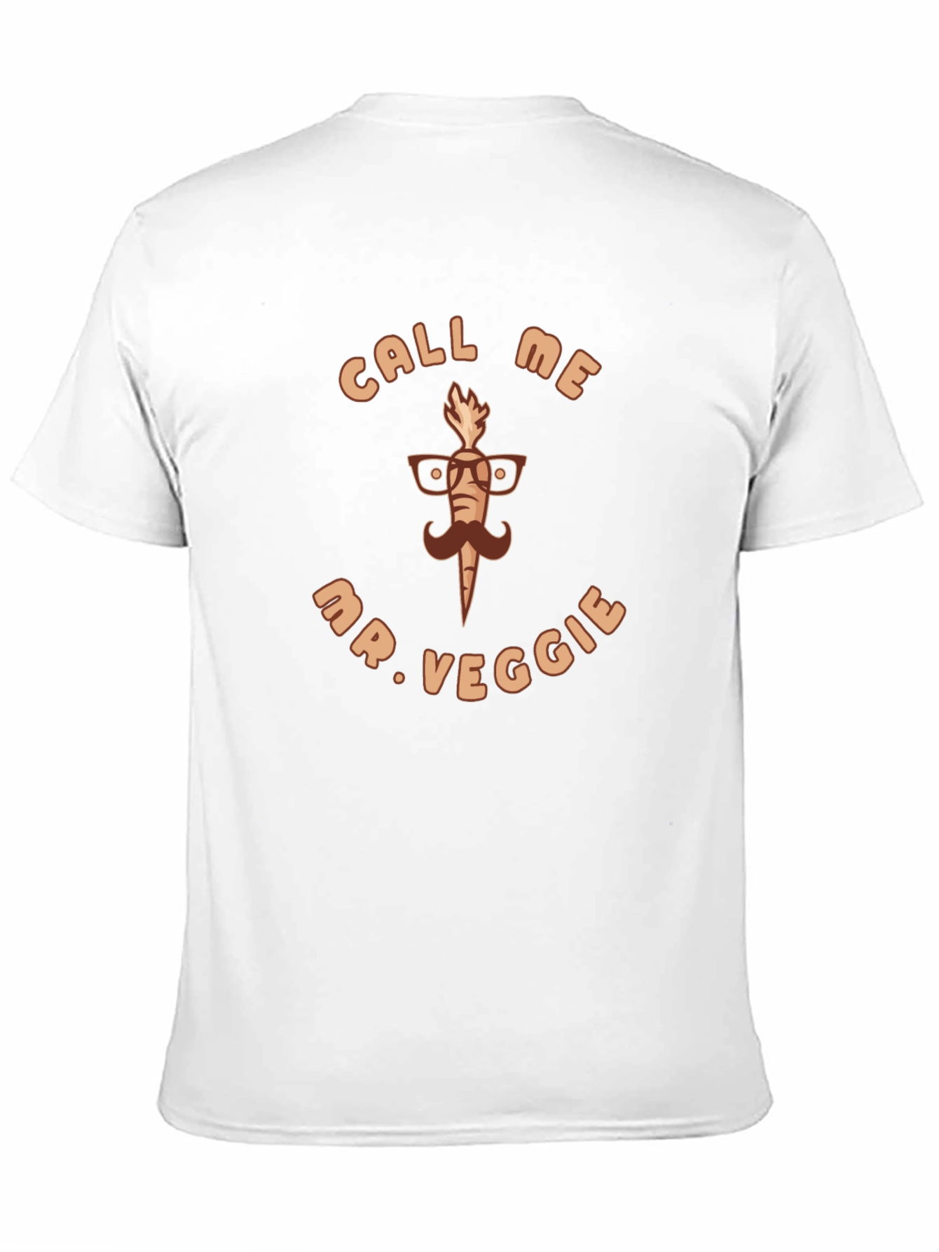 Mr. Veggie T-Shirt - Funny Carrot Design