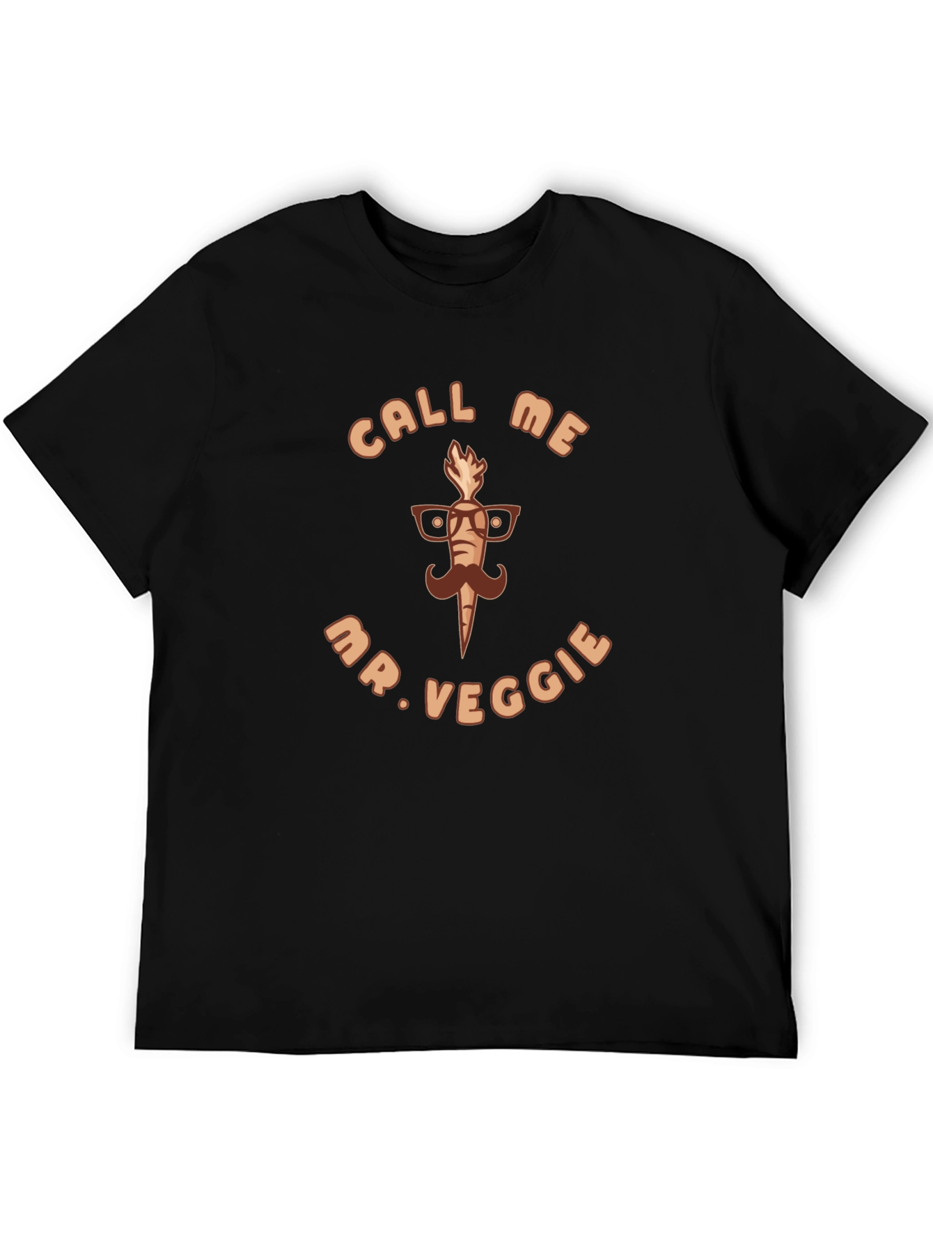 Mr. Veggie T-Shirt - Funny Carrot Design