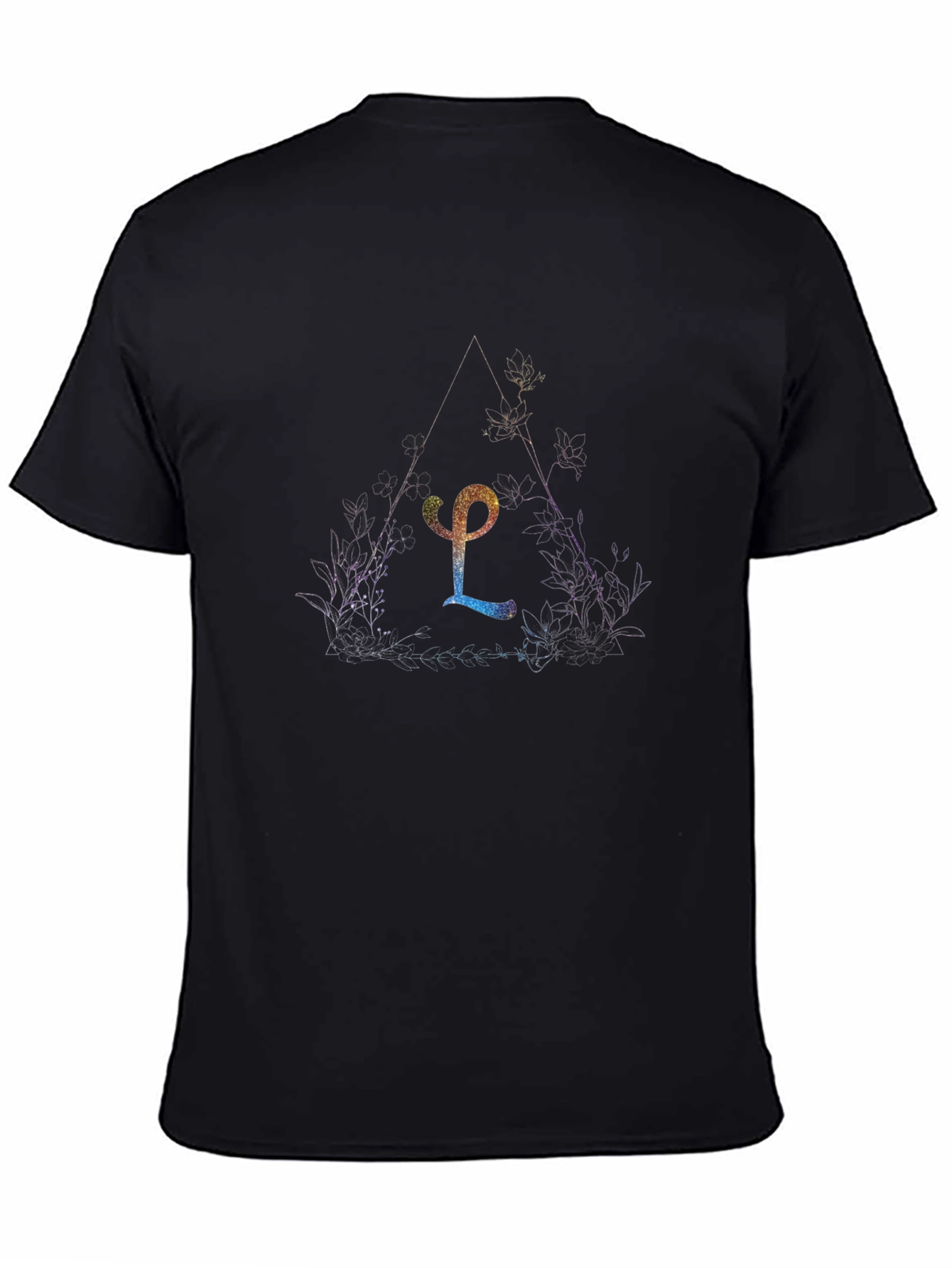 Unique Colorful Letter T-Shirt