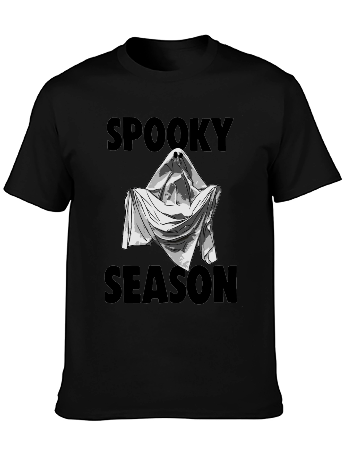 Spooky Season Ghost Graphic Tee