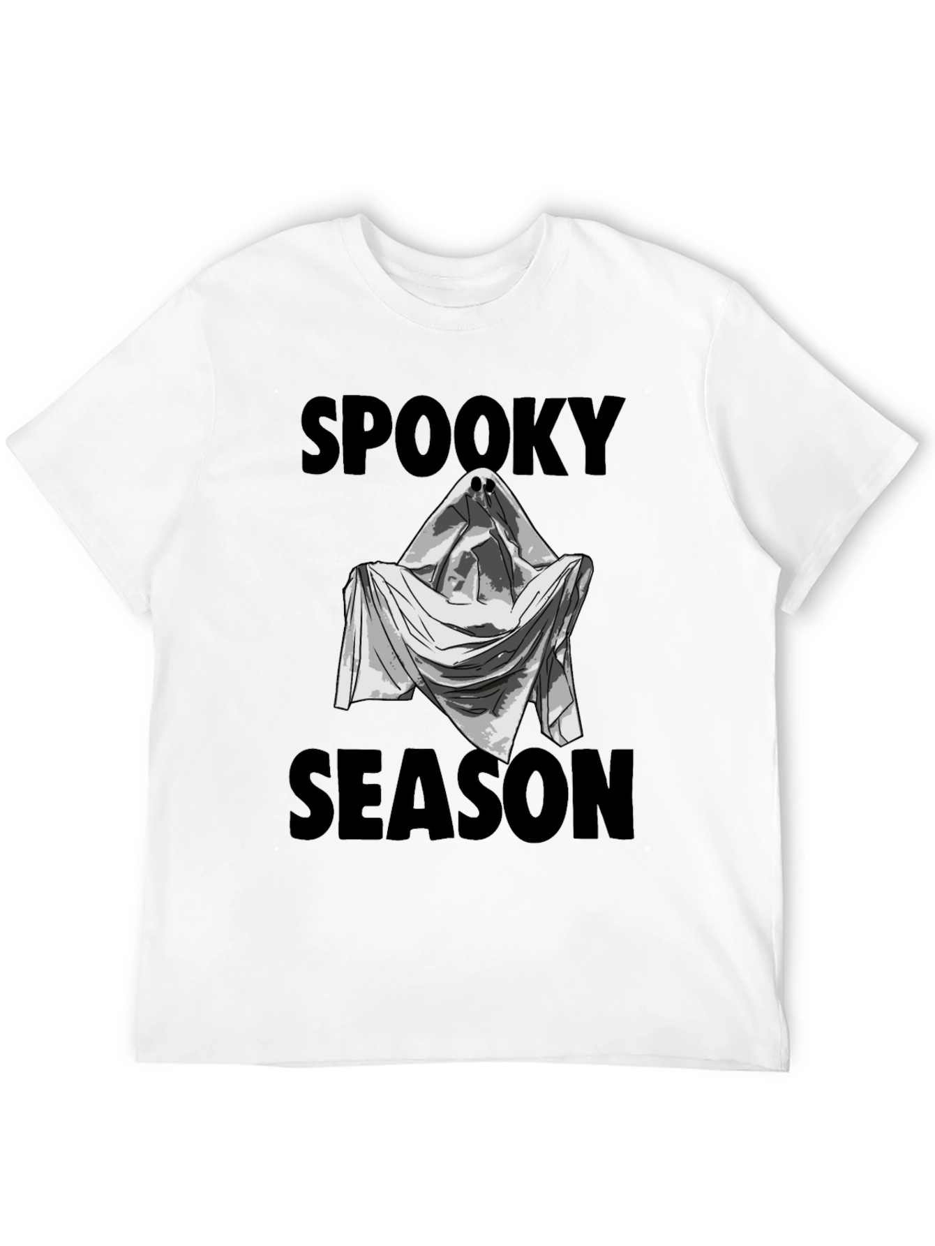 Spooky Season Ghost Graphic Tee