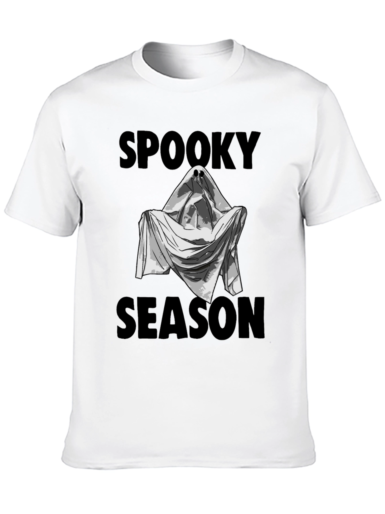 Spooky Season Ghost Graphic Tee