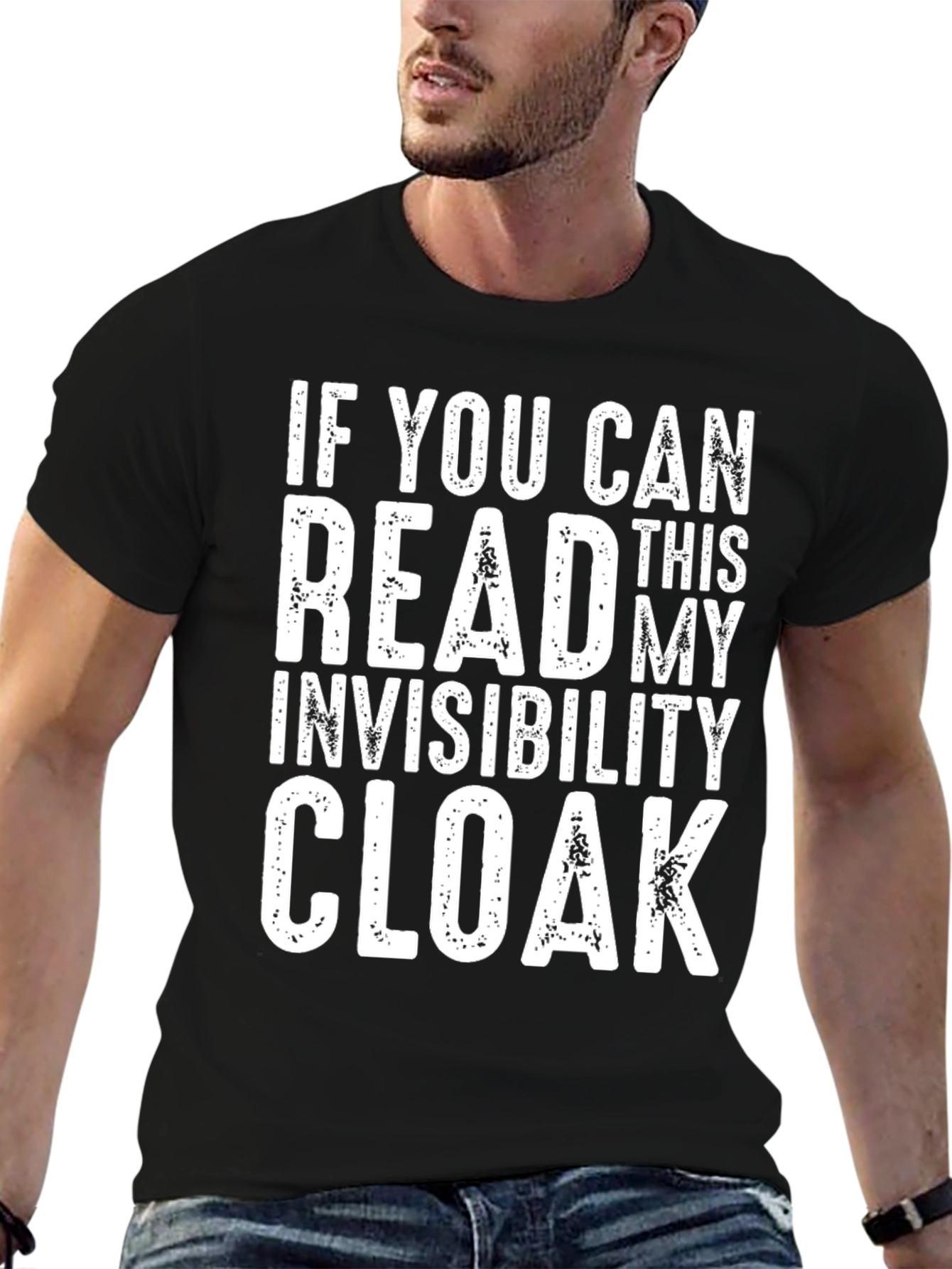 Invisibility Cloak Novelty T-Shirt