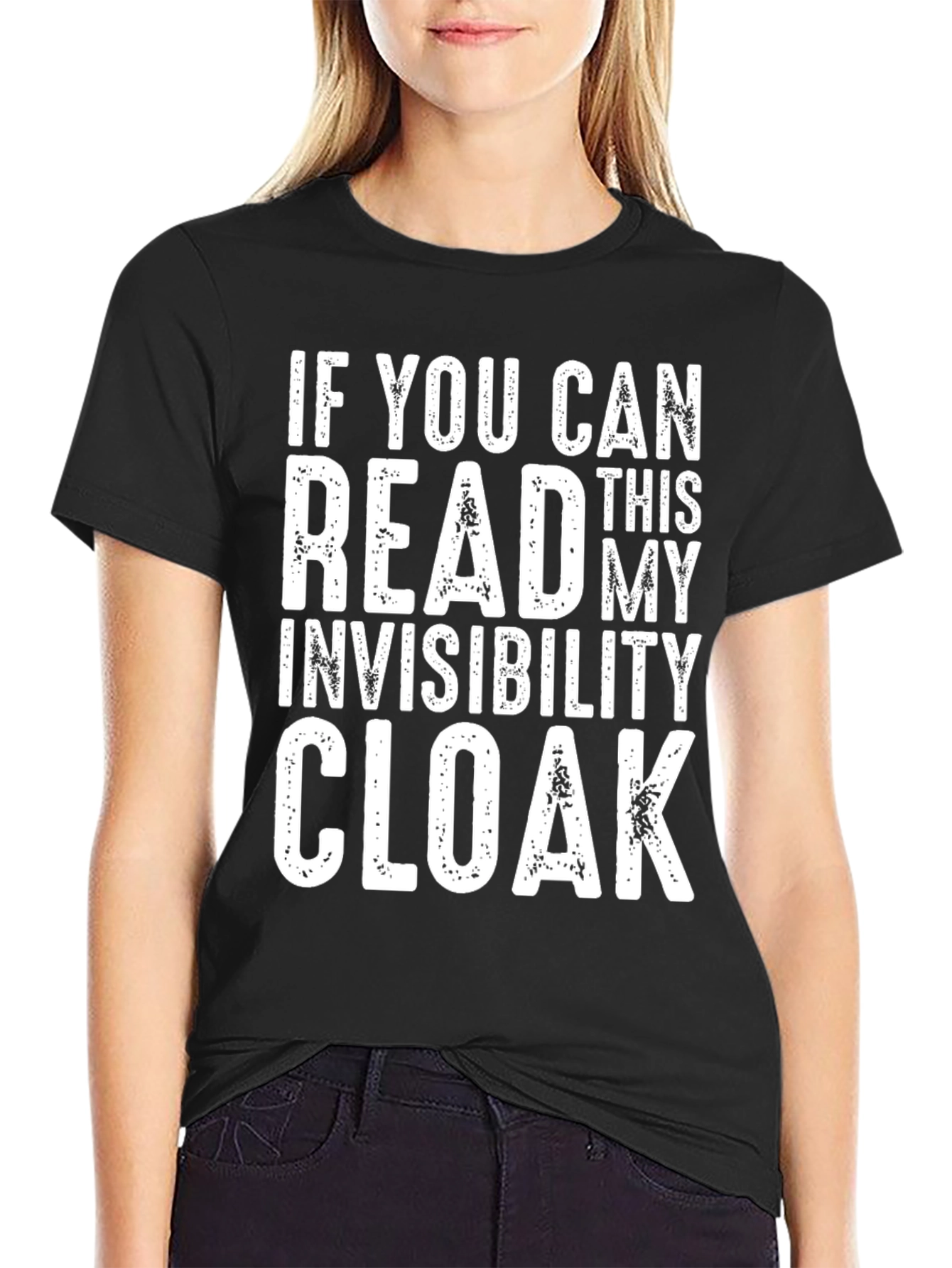 Invisibility Cloak Novelty T-Shirt