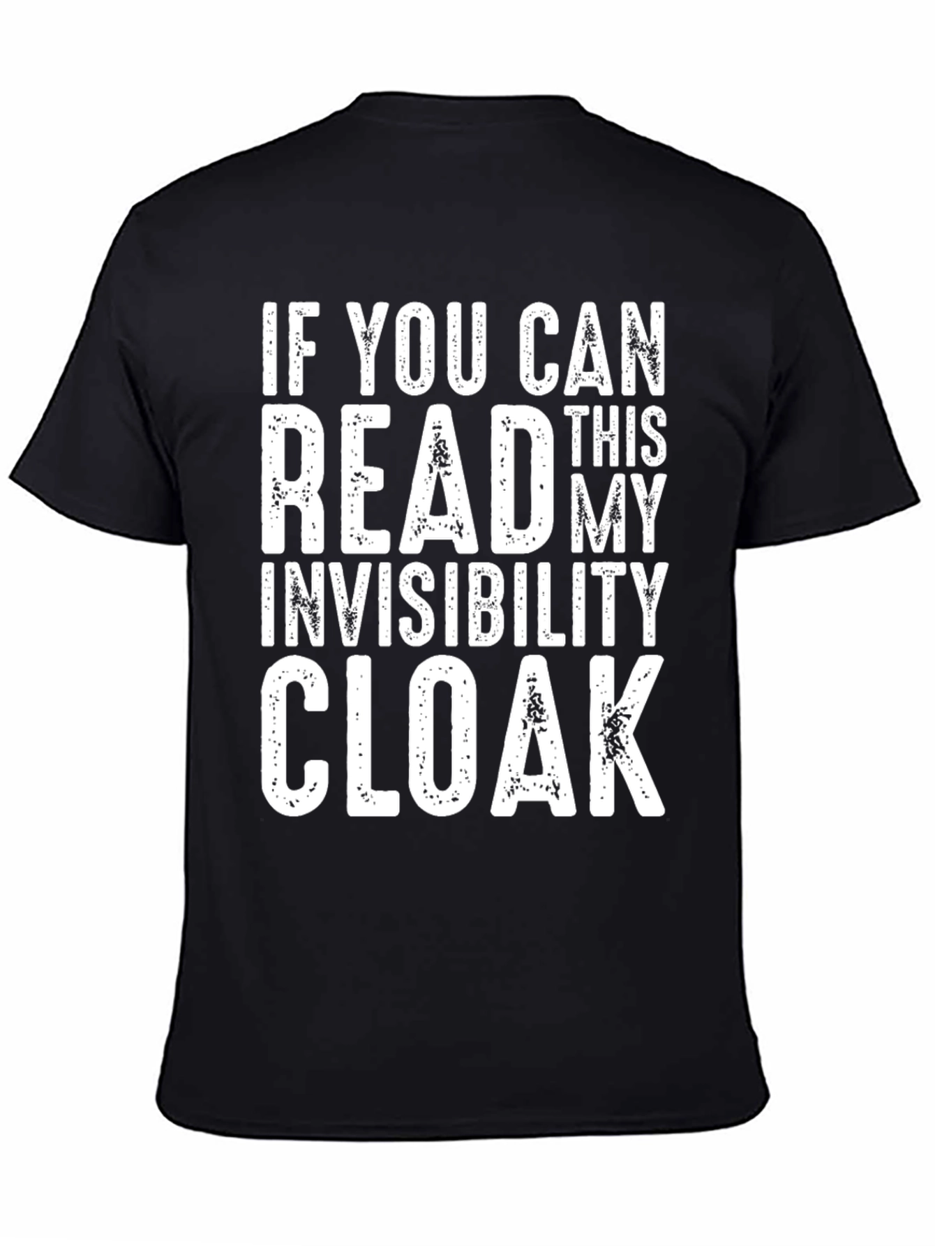 Invisibility Cloak Novelty T-Shirt
