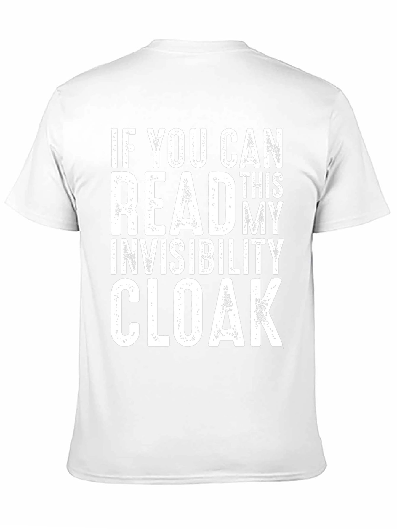 Invisibility Cloak Novelty T-Shirt
