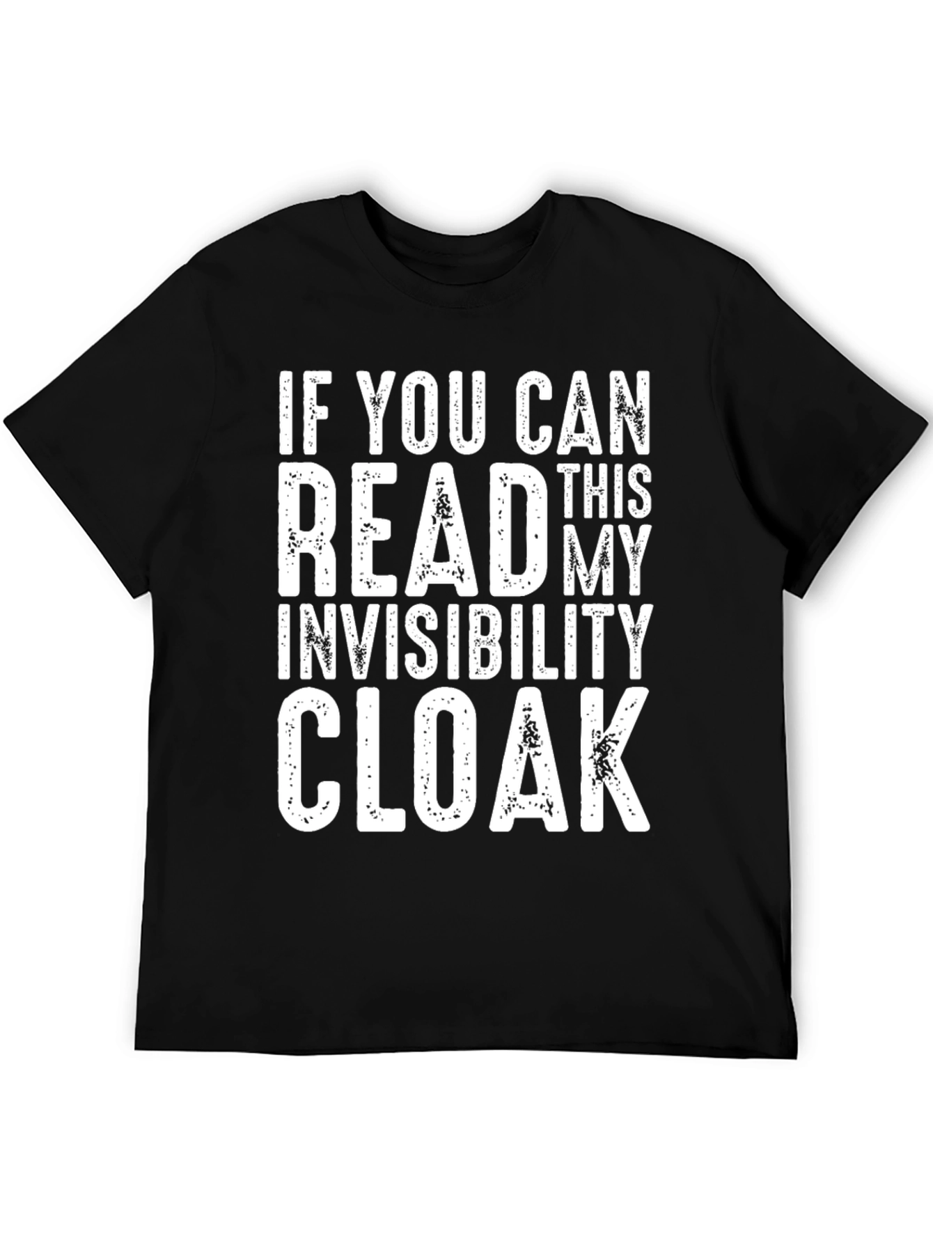 Invisibility Cloak Novelty T-Shirt