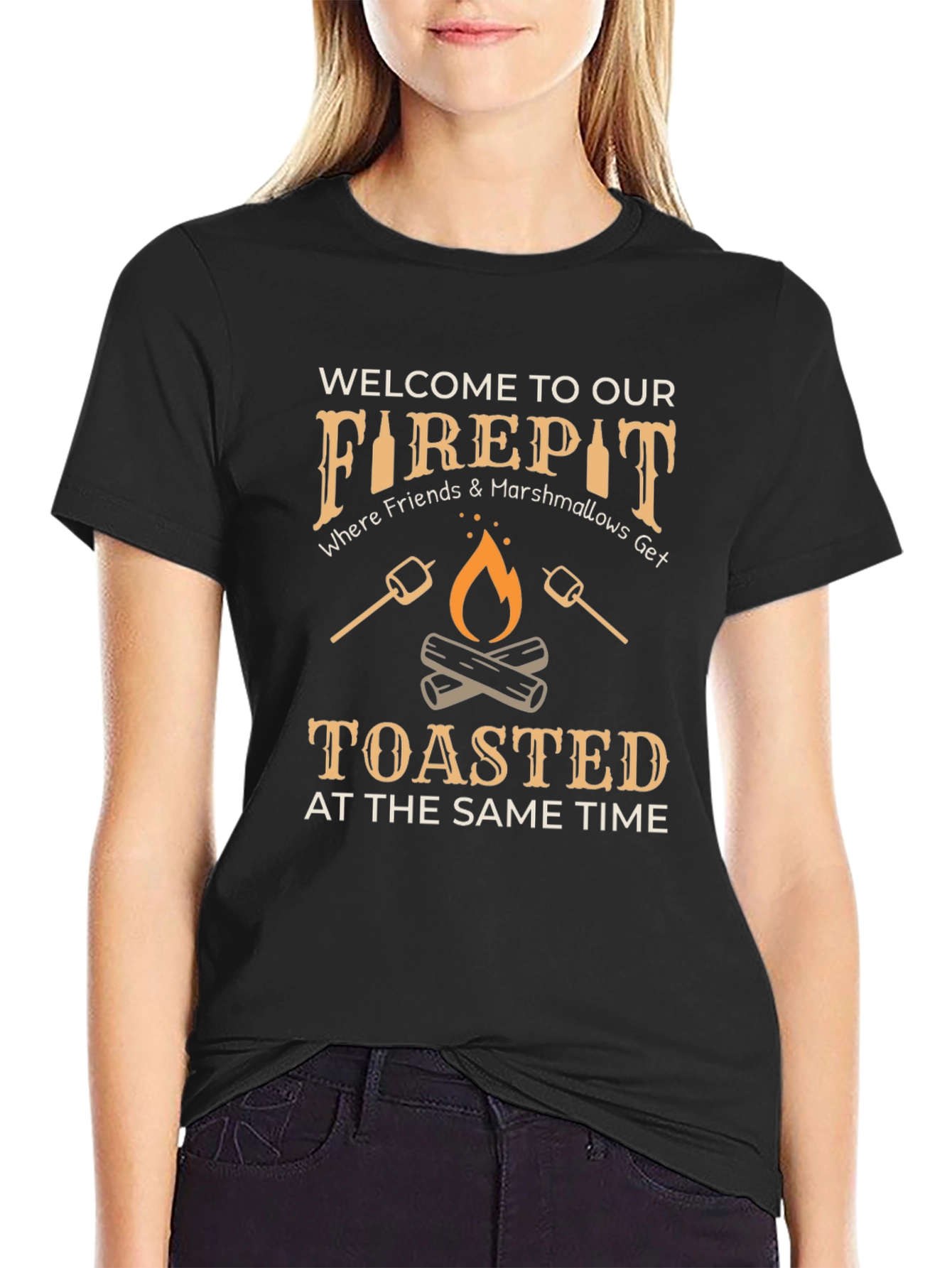 Welcome to Our Firepit T-Shirt